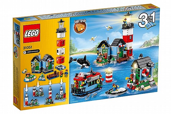 LEGO לגו 31051, Lighthouse Point המגדלור והקוטג' של השומר