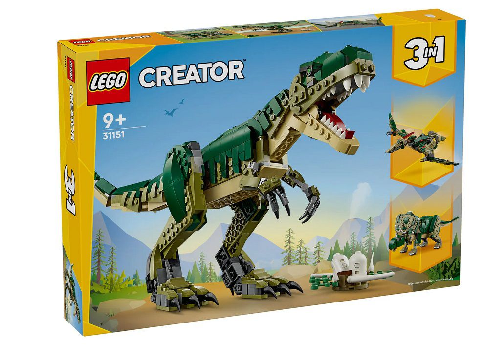 LEGO לגו 31151, T. rex דינוזאור טי רקס