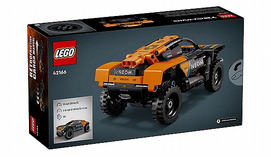 LEGO לגו 42166, NEOM McLaren Extreme E Race Car מכונית מרוץ אקסטרים מקלארן