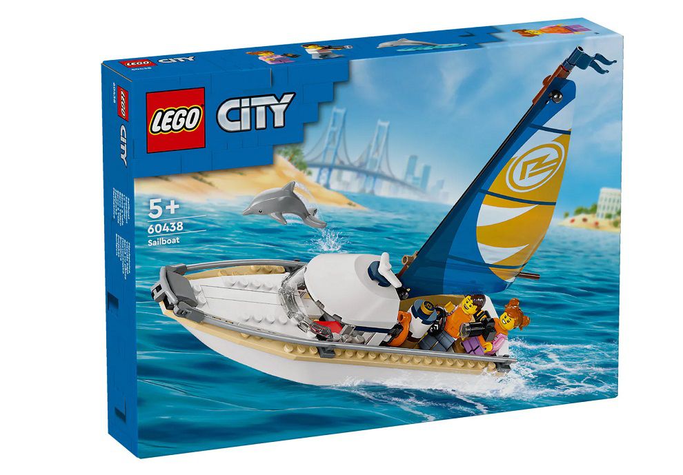 LEGO לגו 60438, Sailboat סירת מפרש