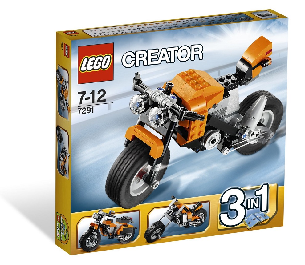 7291 Reed LEGO לגו 7291, Street Rebel אופנוע רחוב