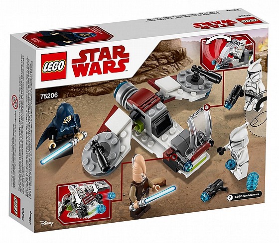 לגו 75206, Jedi and Clone Troopers Battle Pack הקרב של ג'דיי וחיילי קלון