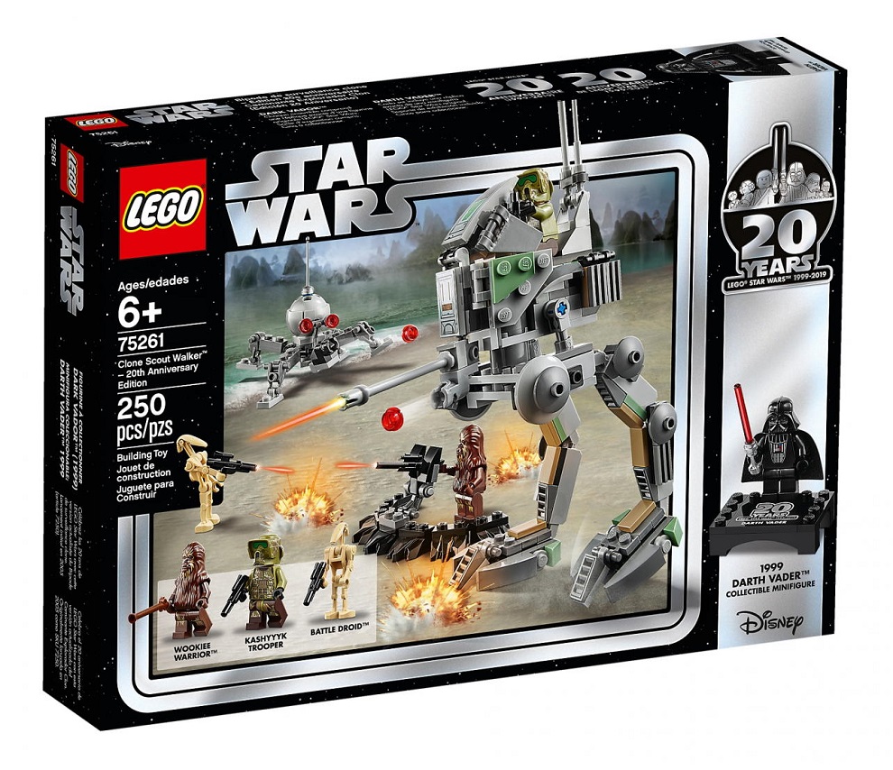 LEGO לגו 75261, Clone Scout Walker-20th Anniversary Edition כלי הרכב AT-RT