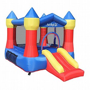 מתקן מתנפח הכולל מתקן קפיצות + מגלשה AirMyFun מבית דוקטור דולפין, דגם 82011A מתקן מתנפח הכולל מתקן קפיצות + מגלשה AirMyFun מבית דוקטור דולפין, דגם 82011A