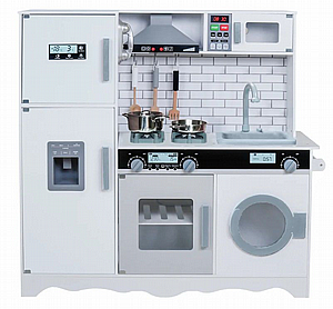 מטבח אלקטרוני מעץ לילדים דגם אביגיל, מק"ט W10C513F מטבח אלקטרוני מעץ לילדים דגם אביגיל, מק"ט W10C513F
