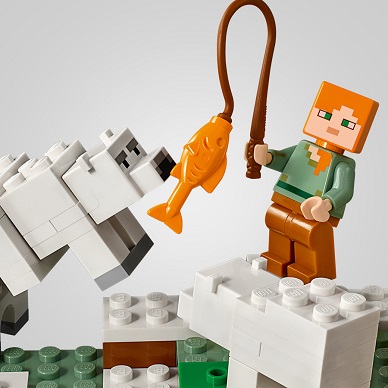 LEGO לגו 21142, The Polar Igloo האיגלו בקוטב